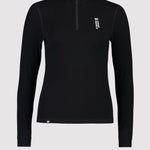 Mons Royale Cascade 1/4 Zip LS women black