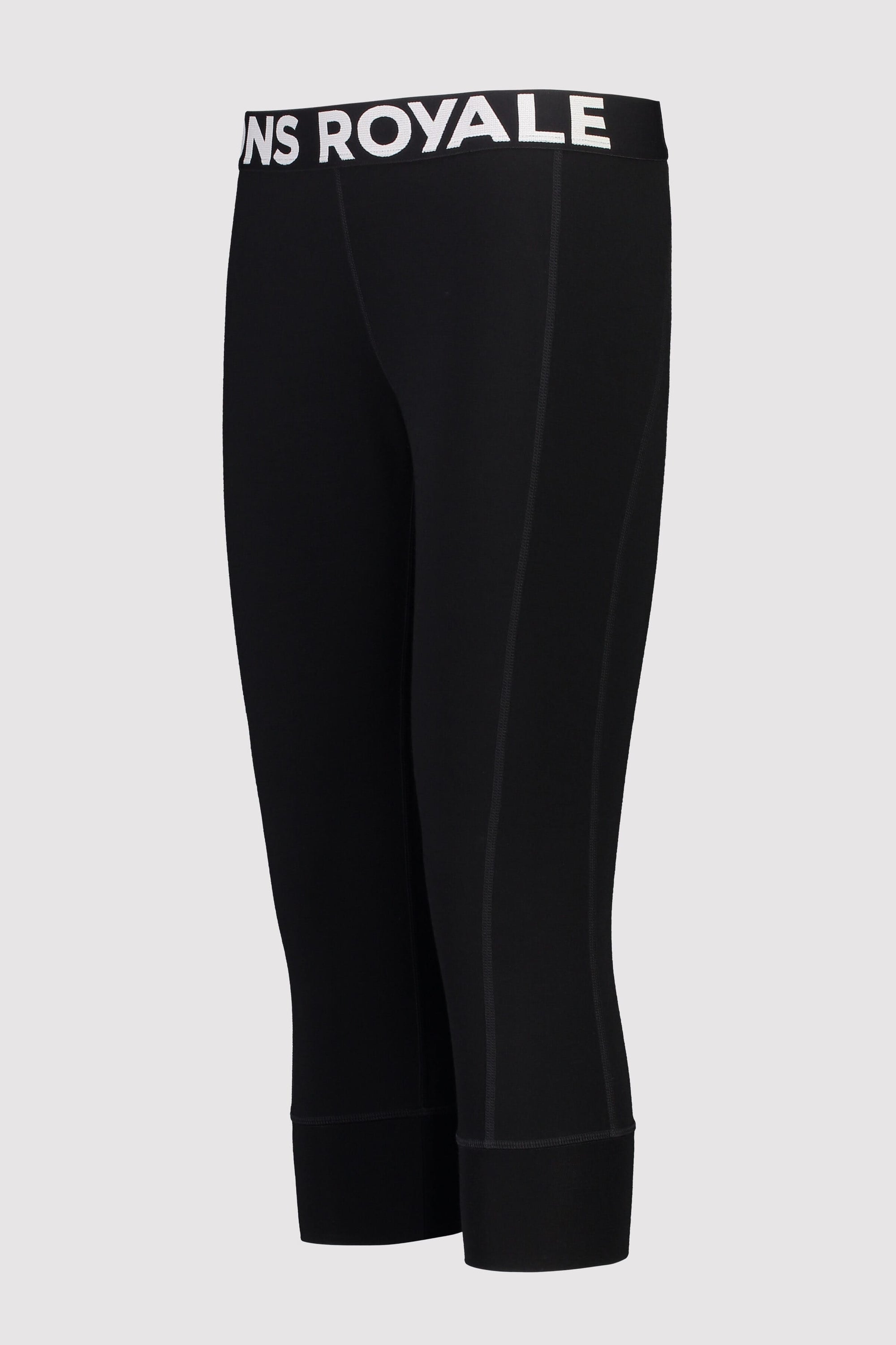 Mons Royale Cascade Flex 200 3/4 Legging women - black