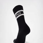 Mons Royale Unisex Signature Merino Crew Sock - black white