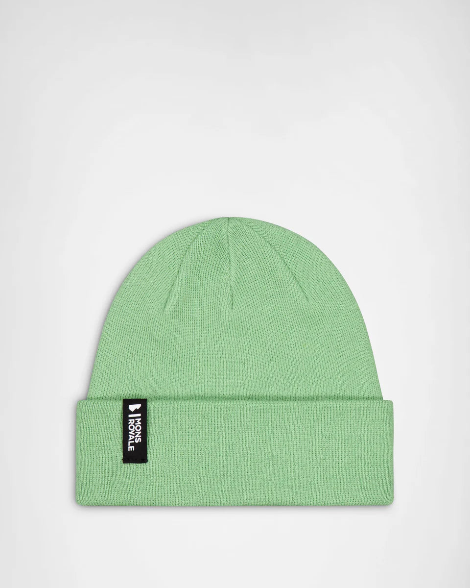 Mons Royale McCloud Merino Beanie matcha