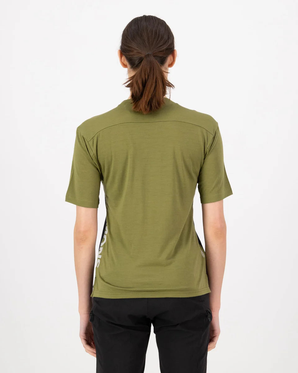 Mons Royale Diversion Jersey Short Sleeve fern / iron