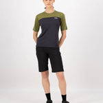 Mons Royale Diversion Jersey Short Sleeve fern / iron