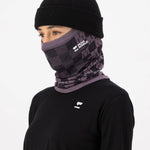 Mons Royale Unisex Ascender Neckwarmer ALU mauve / black