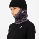 Mons Royale Unisex Ascender Neckwarmer ALU mauve / black