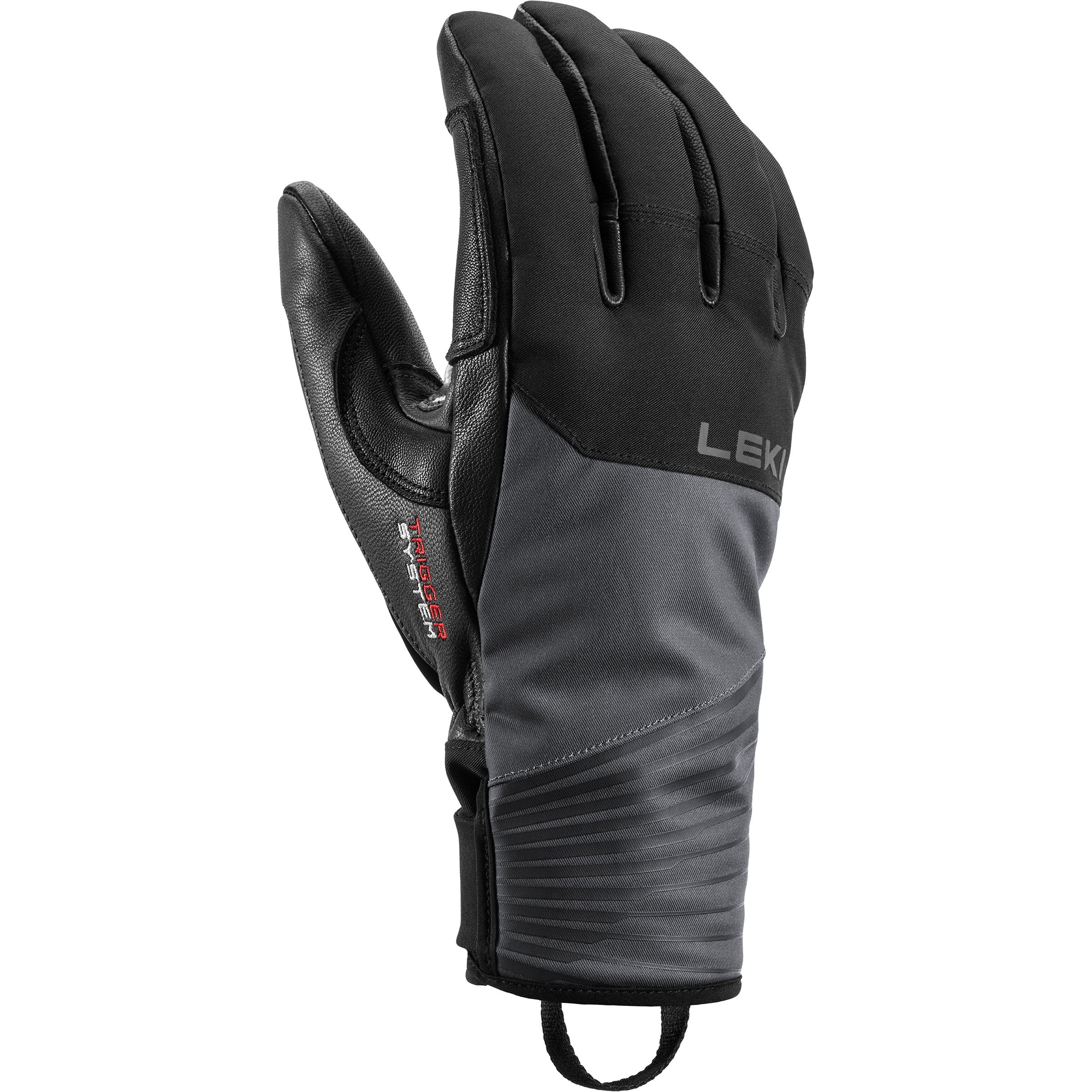 leki alpin handschuhe Leki Sparrow 3D black-graphite – Sporthaus