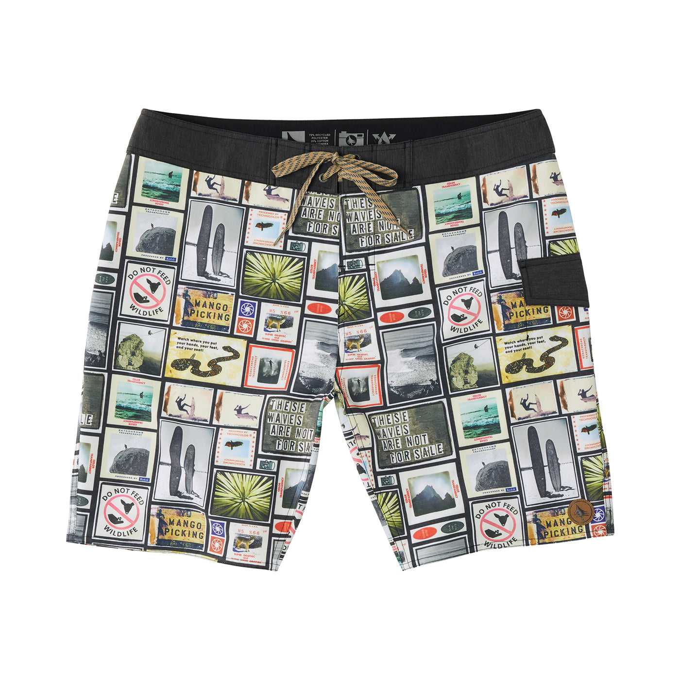 HIPPYTREE Boardshort COLLAGE TRUNK-