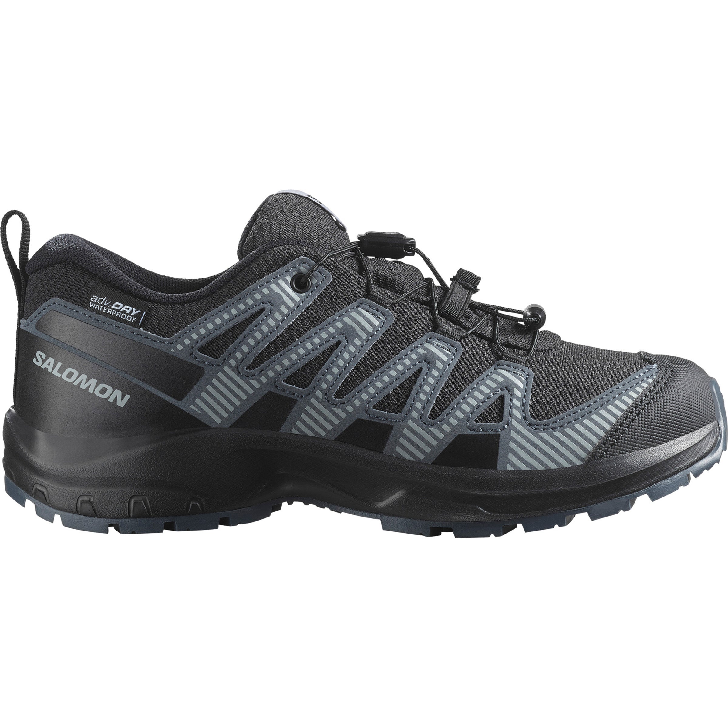 Salomon XA PRO V8 waterproof J black-turbulence-quarry