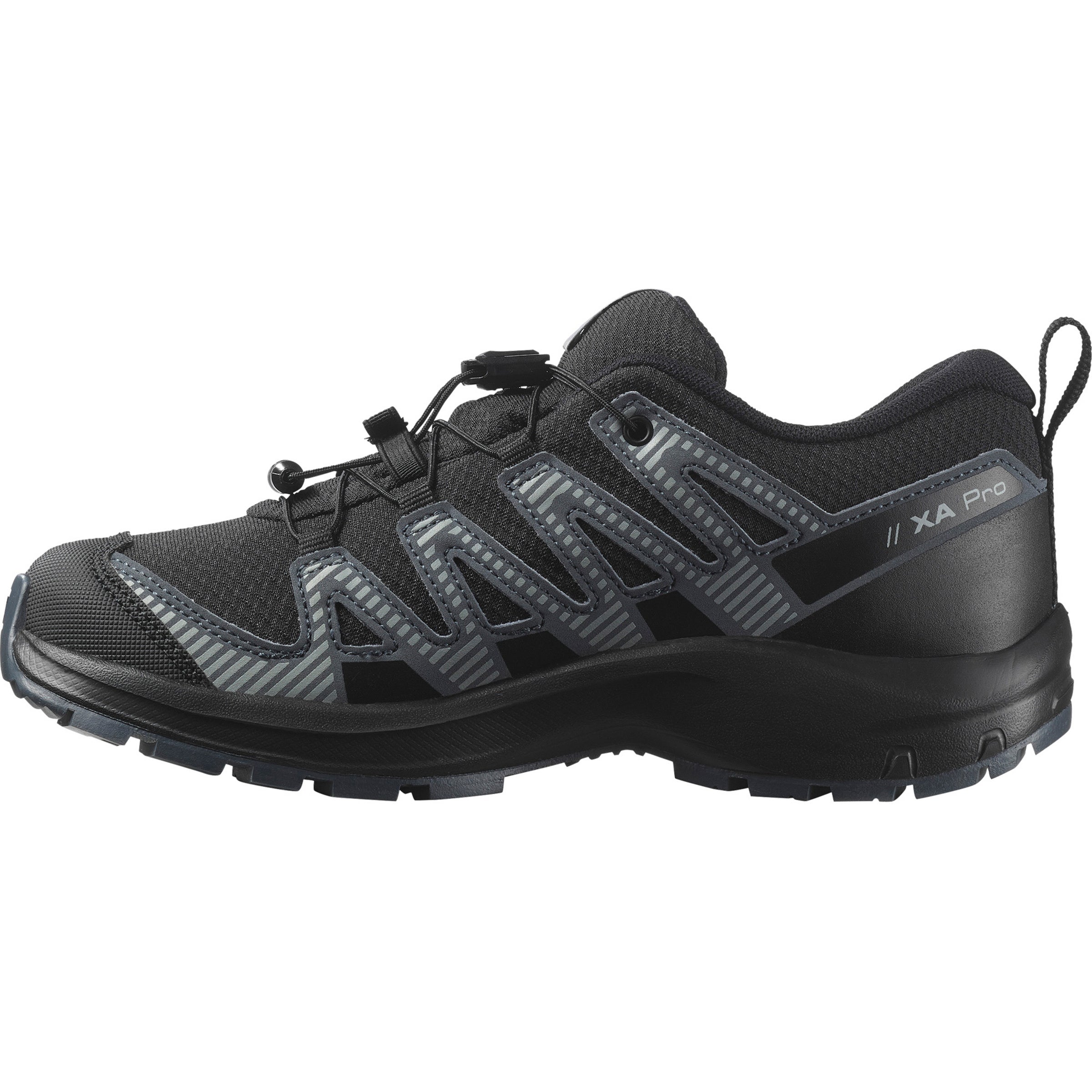 Salomon XA PRO V8 waterproof J black-turbulence-quarry