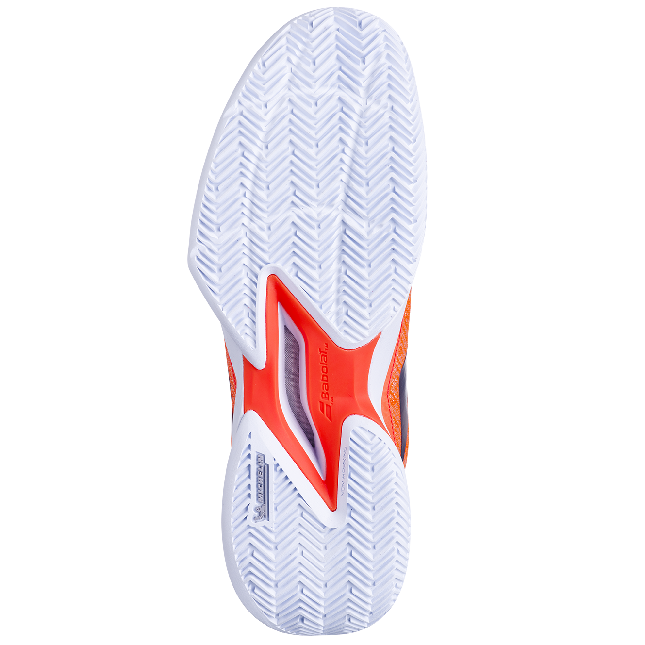 Babolat Jet Mach 3 Clay-strike red-white