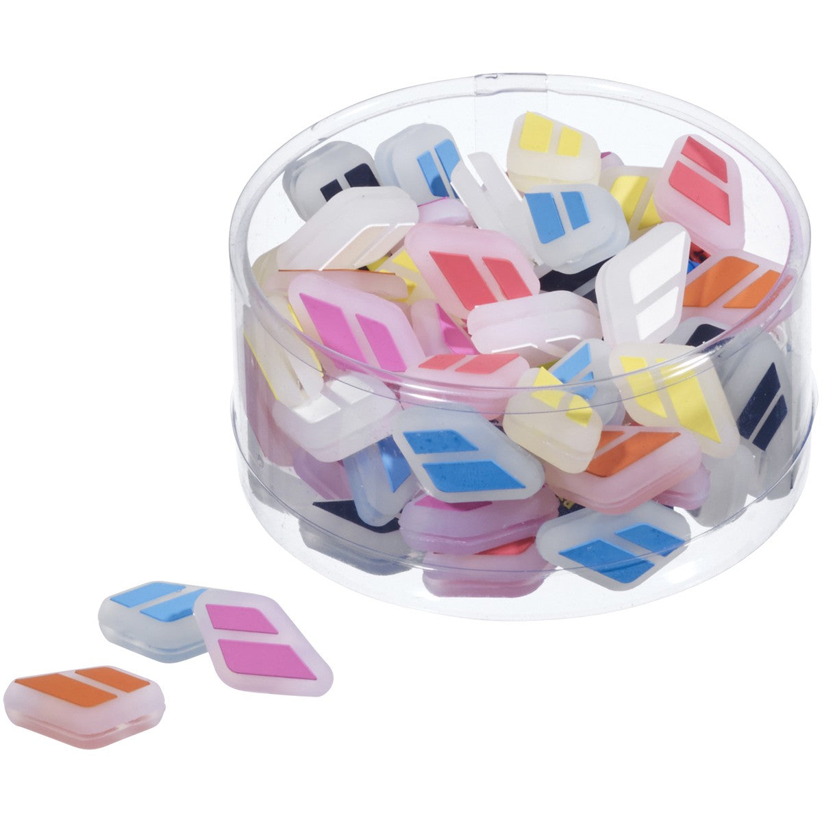 Babolat Vibrationsdämpfer flag damp Box 50 Stück gemischt