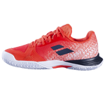 Babolat Jet Mach 3 Clay Jr Boy-strike red-white