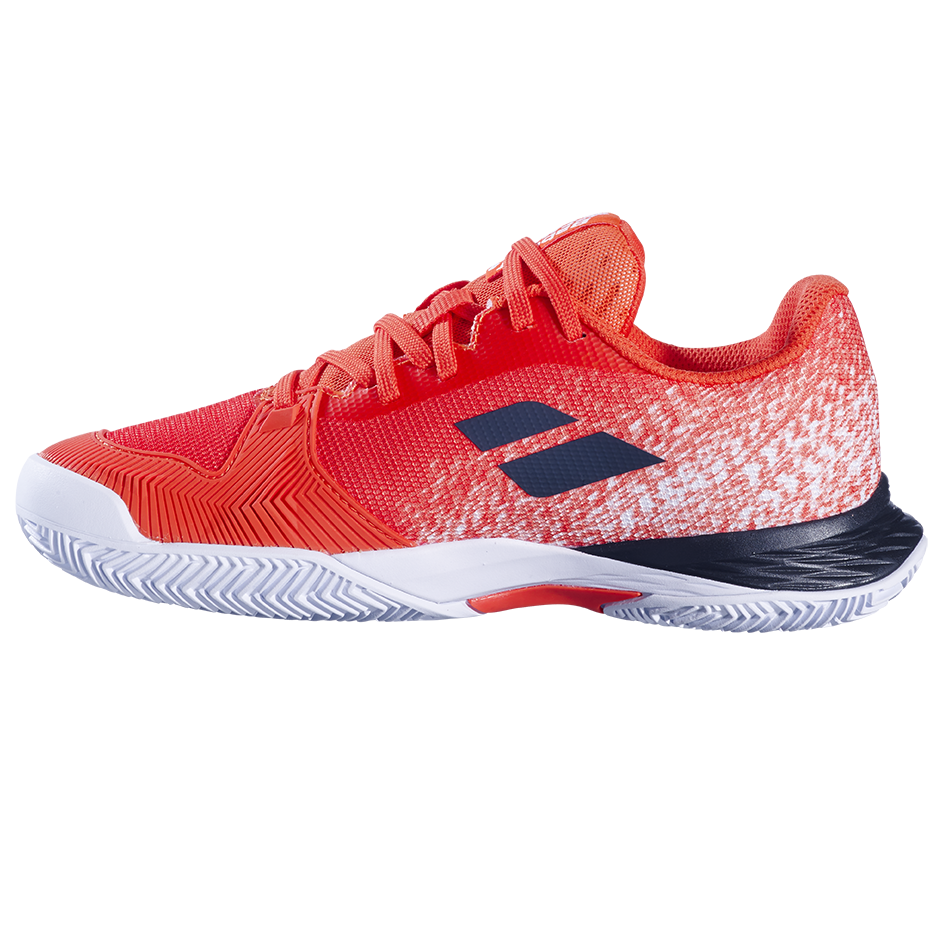 Babolat Jet Mach 3 Clay Jr Boy-strike red-white