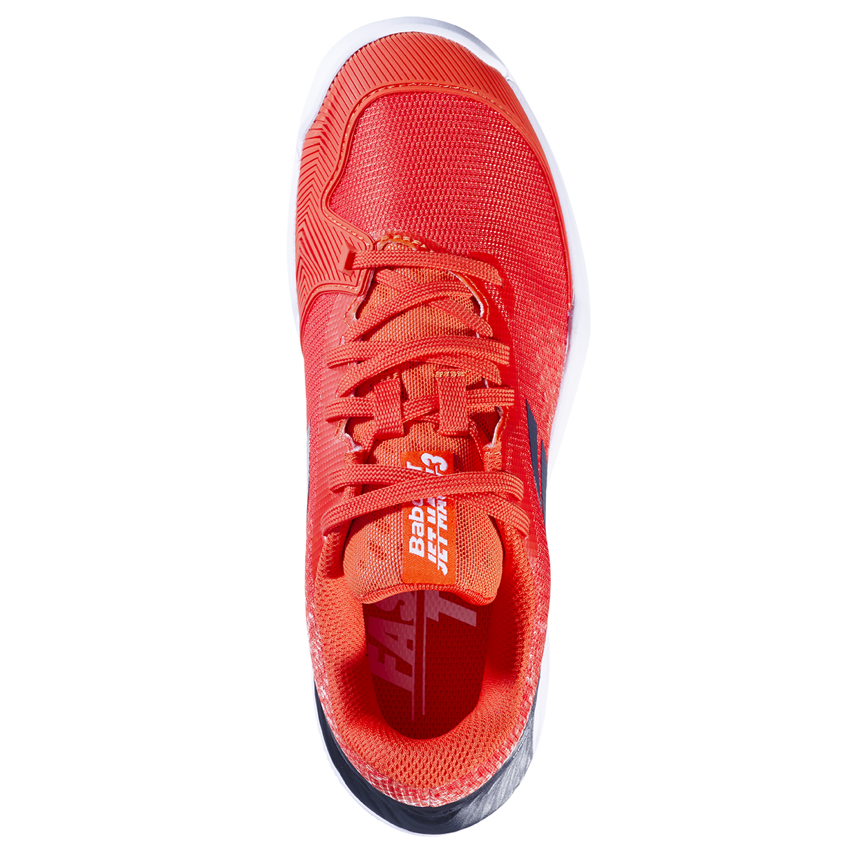 Babolat Jet Mach 3 Clay Jr Boy-strike red-white