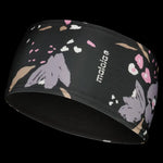 Maloja JainzenbergM Headband deep black brush flower