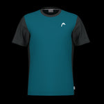 Head SLICE T-Shirt men teal