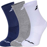 Babolat Tennissocken 3er-Pack white/blue/grey