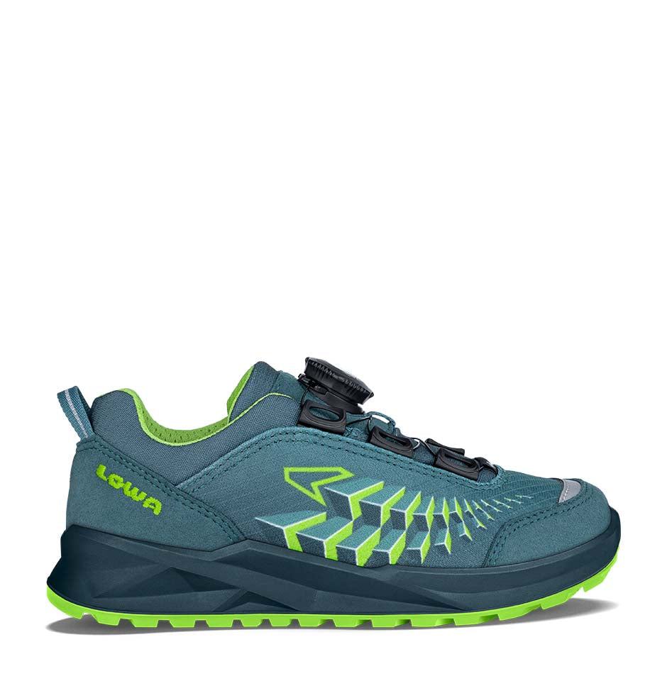 Lowa Ferrox GTX LO Junior petrol-limone