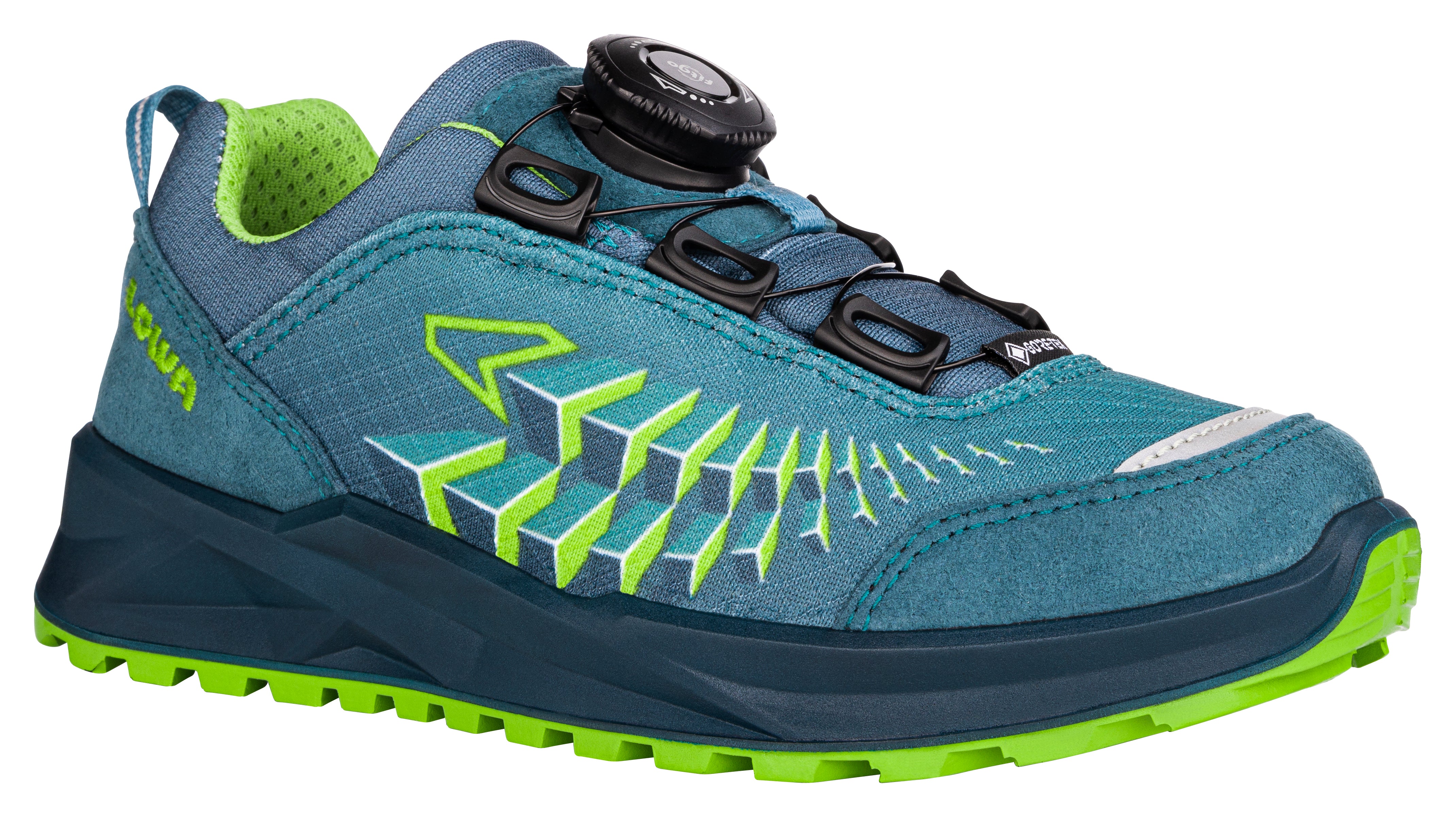 Lowa Ferrox GTX LO Junior petrol-limone