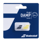 Babolat Vibrationsdämpfer flag damp 2 Stück schwarz gelb