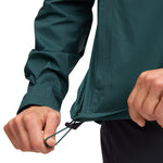 Black Diamond Fineline Rain Stretch Shell - deep woods wmn