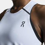 On Performance Tank 1 ws white-silver
