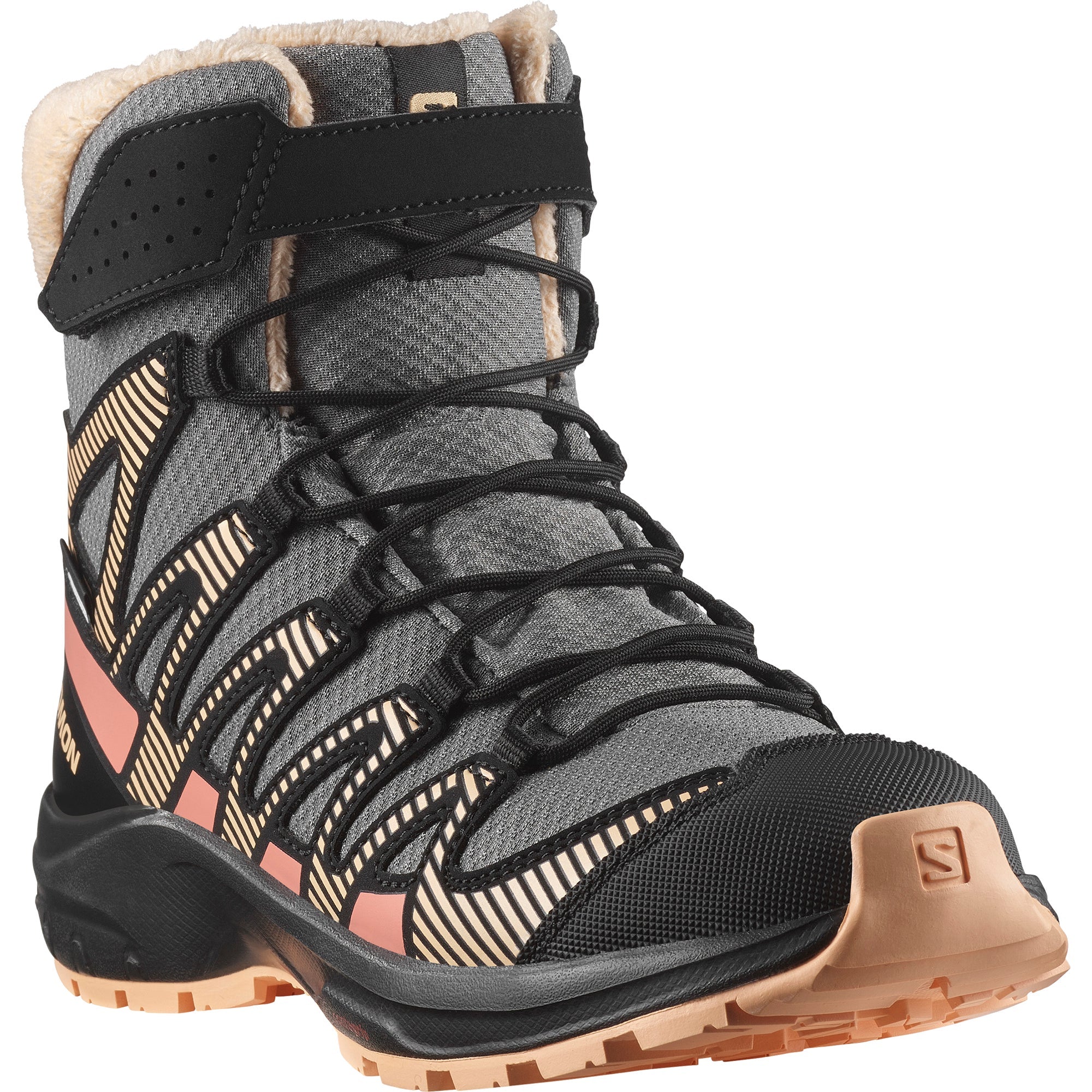 Salomon XA PRO V8 Winter WP J pewter/black