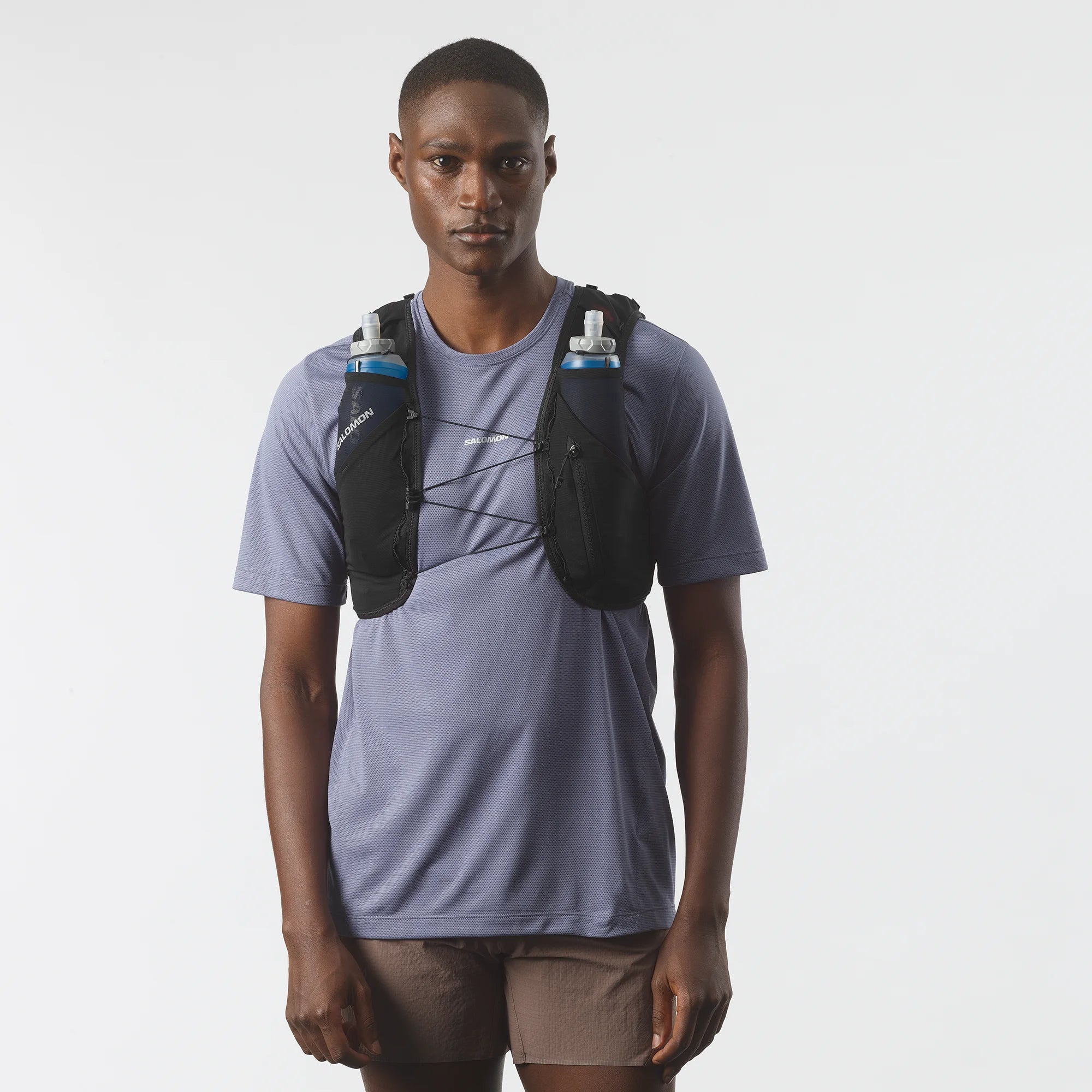 Salomon ADV Skin 5 Laufweste mit Flasks black