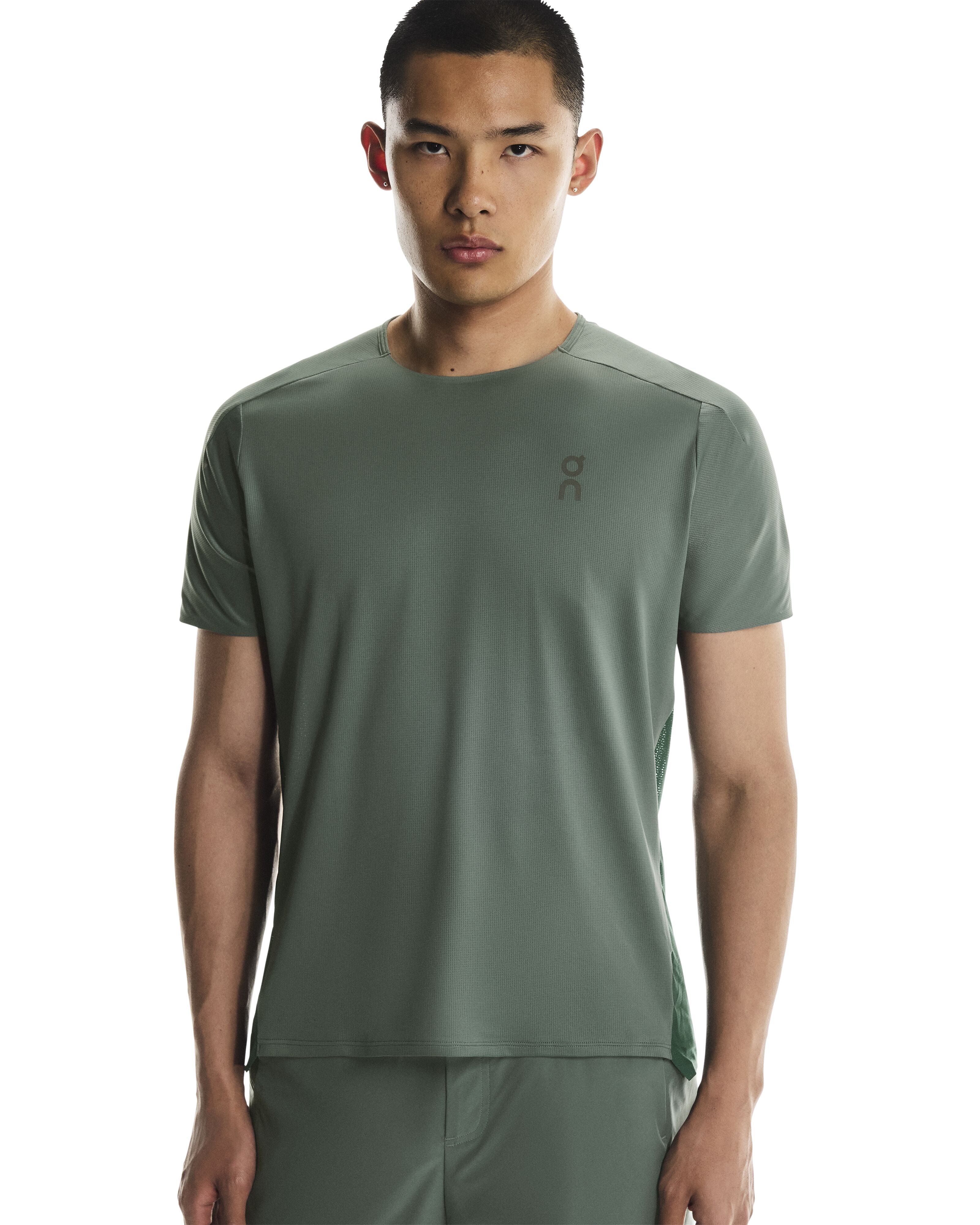 On Performance T 3 men olive spirulina