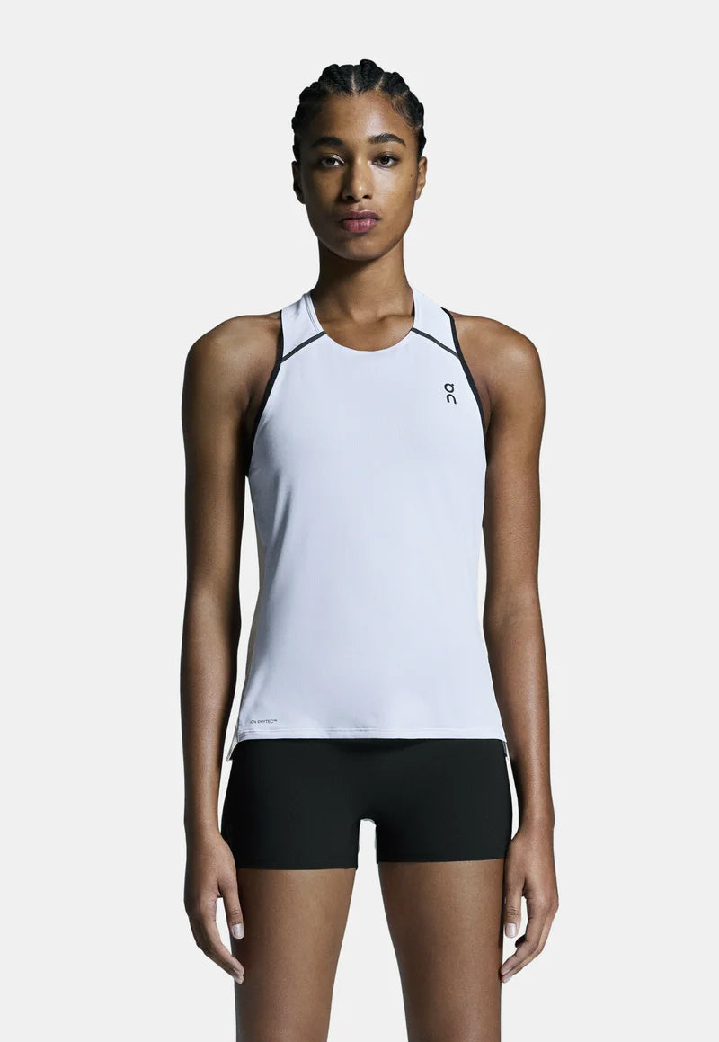 On Performance Tank 1 ws white-silver