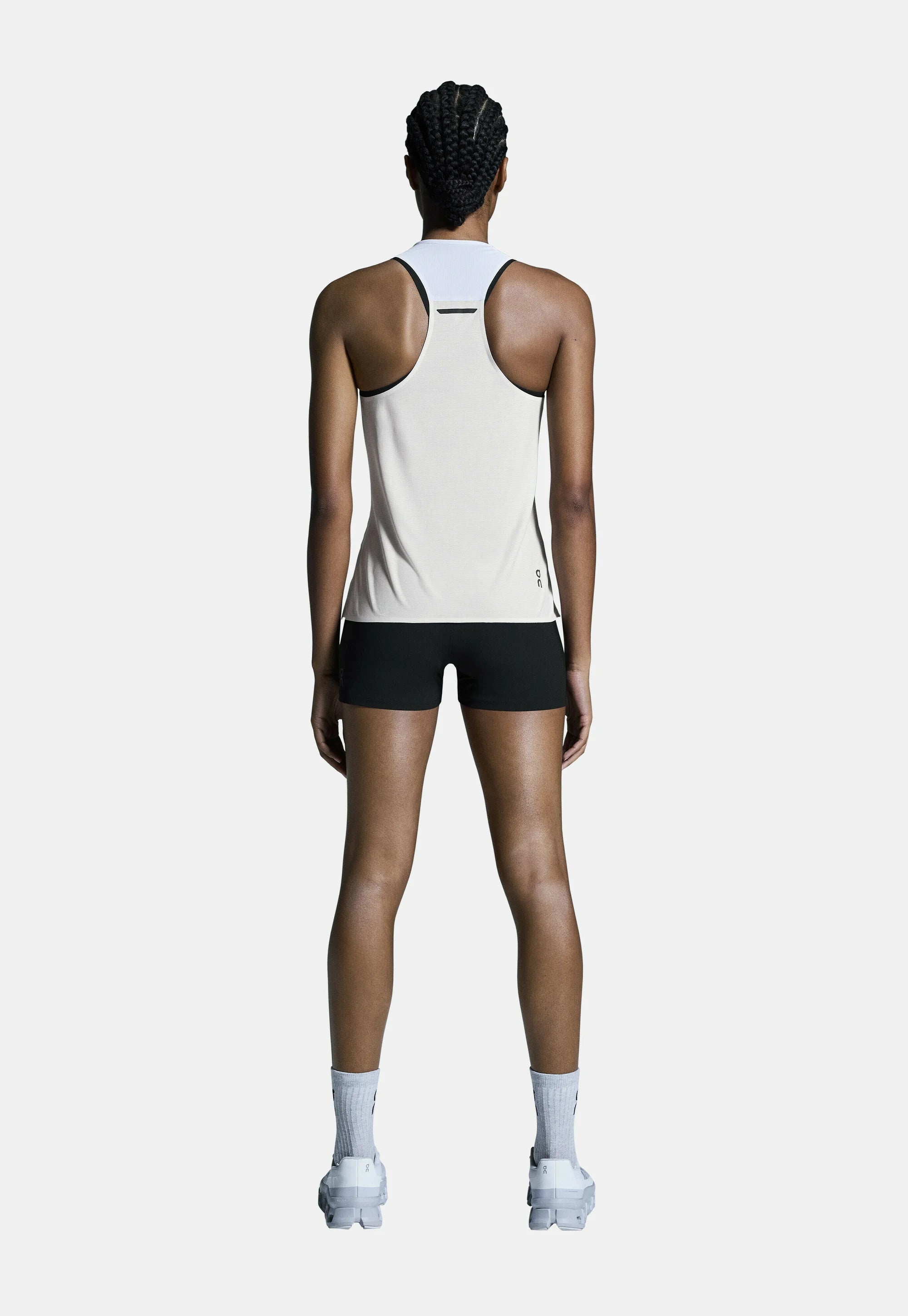 On Performance Tank 1 ws white-silver