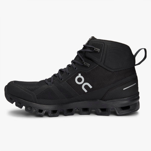 On Cloudrock waterproof wmn all black