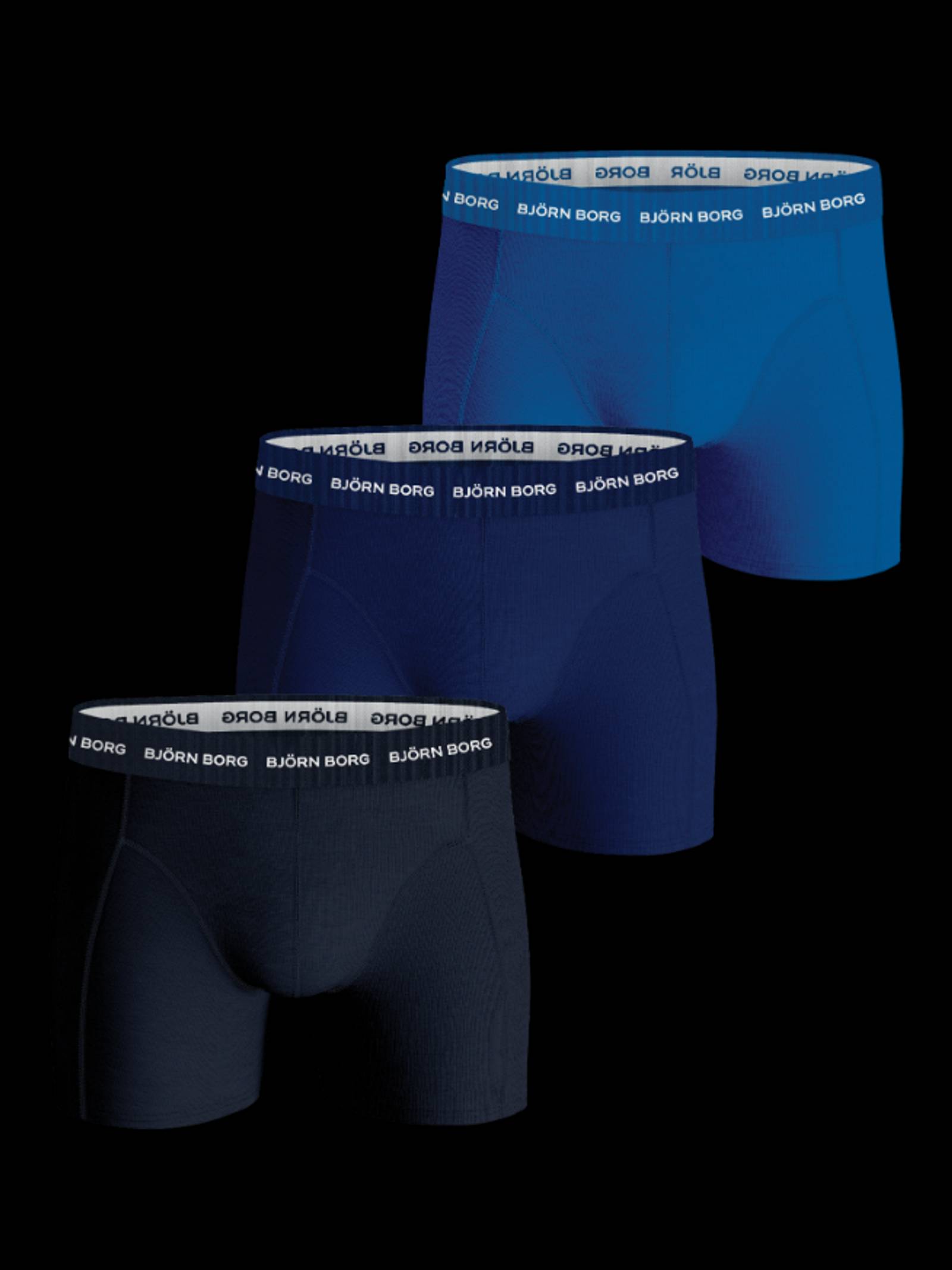 Björn Borg Cotton Stretch Boxer 3p blau
