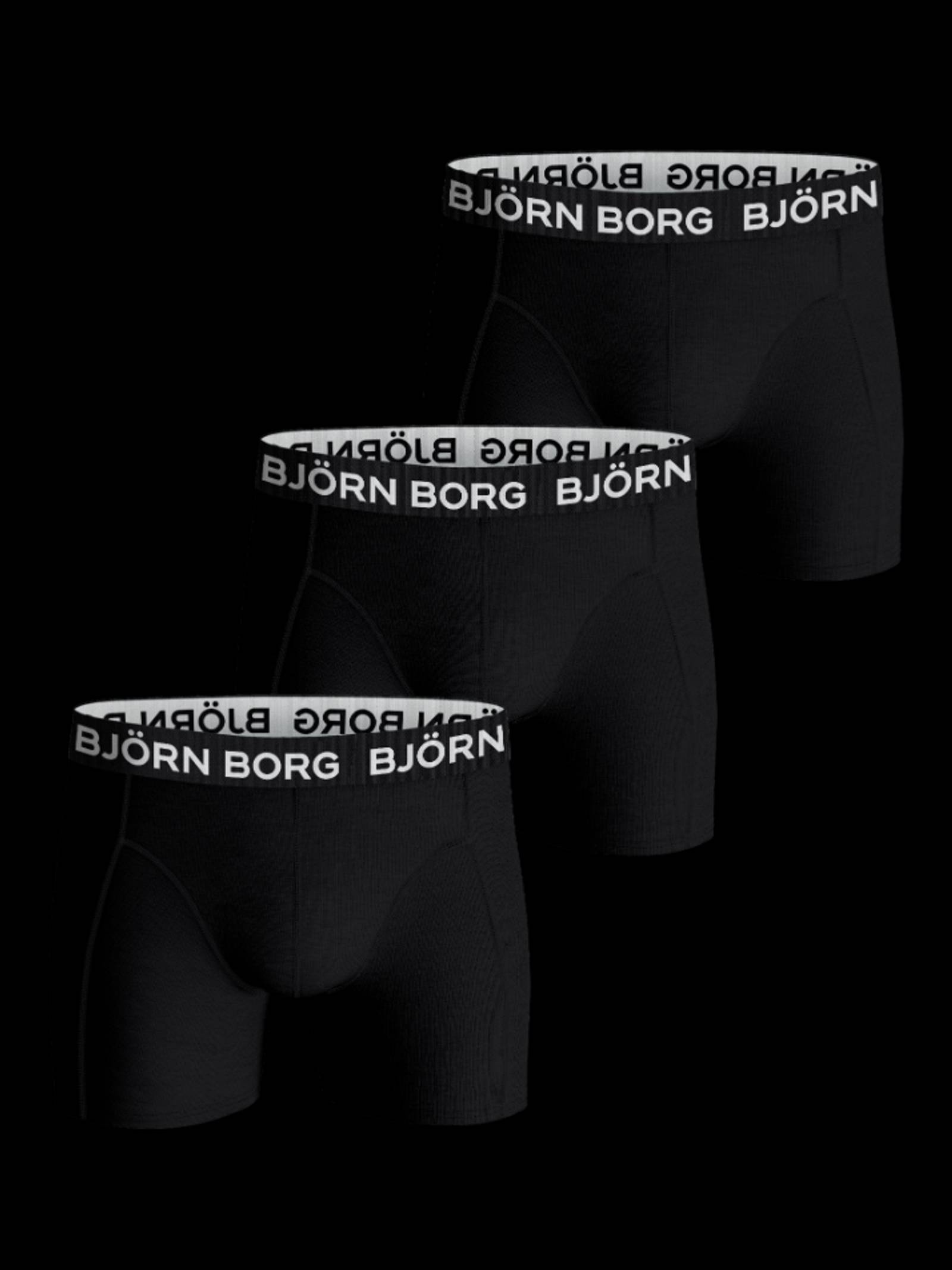 Björn Borg Cotton Stretch Boxer 3p black