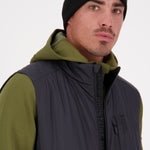 Mons Royale Arete Wool Insulation vest-black