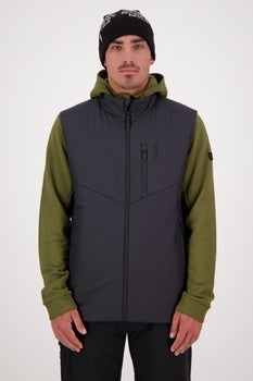 Mons Royale Arete Wool Insulation vest-black