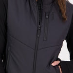 Mons Royale Arete Wool Insulation vest wmn-black