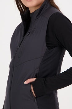 Mons Royale Arete Wool Insulation vest wmn-black