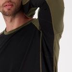 Mons Royale Temple Tech Langarmshirt-dark olive-black