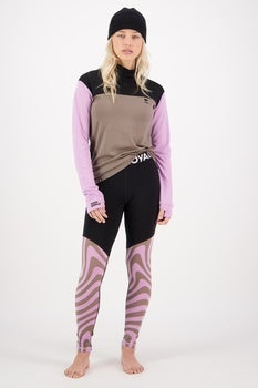 Mons Royale Yotei BF High Neck wmn-orchid dawn