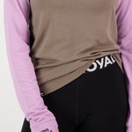 Mons Royale Yotei BF High Neck wmn-orchid dawn