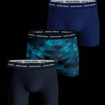 Björn Borg Cotton Stretch Boxer 3p blau print marine