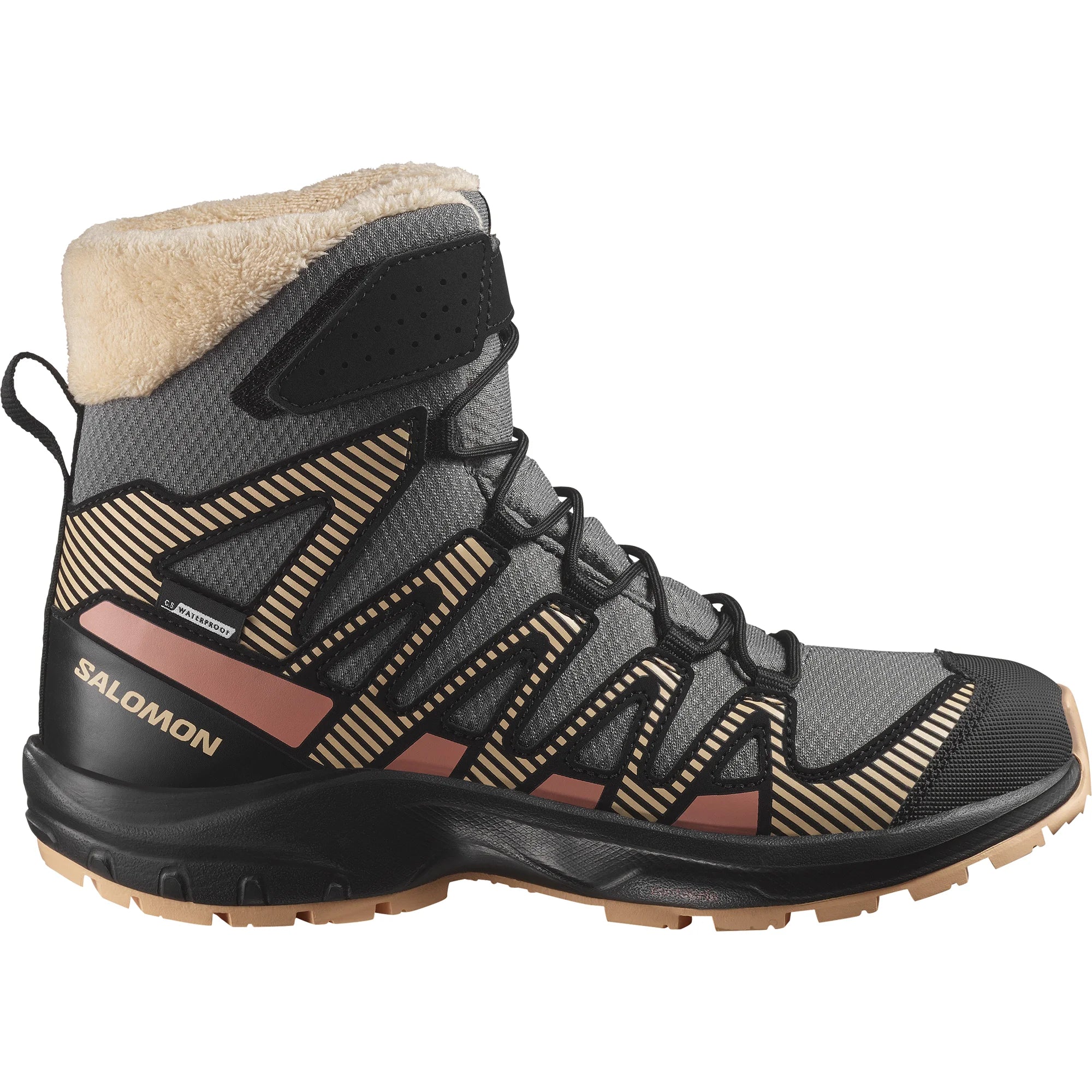 Salomon XA PRO V8 Winter WP J pewter/black