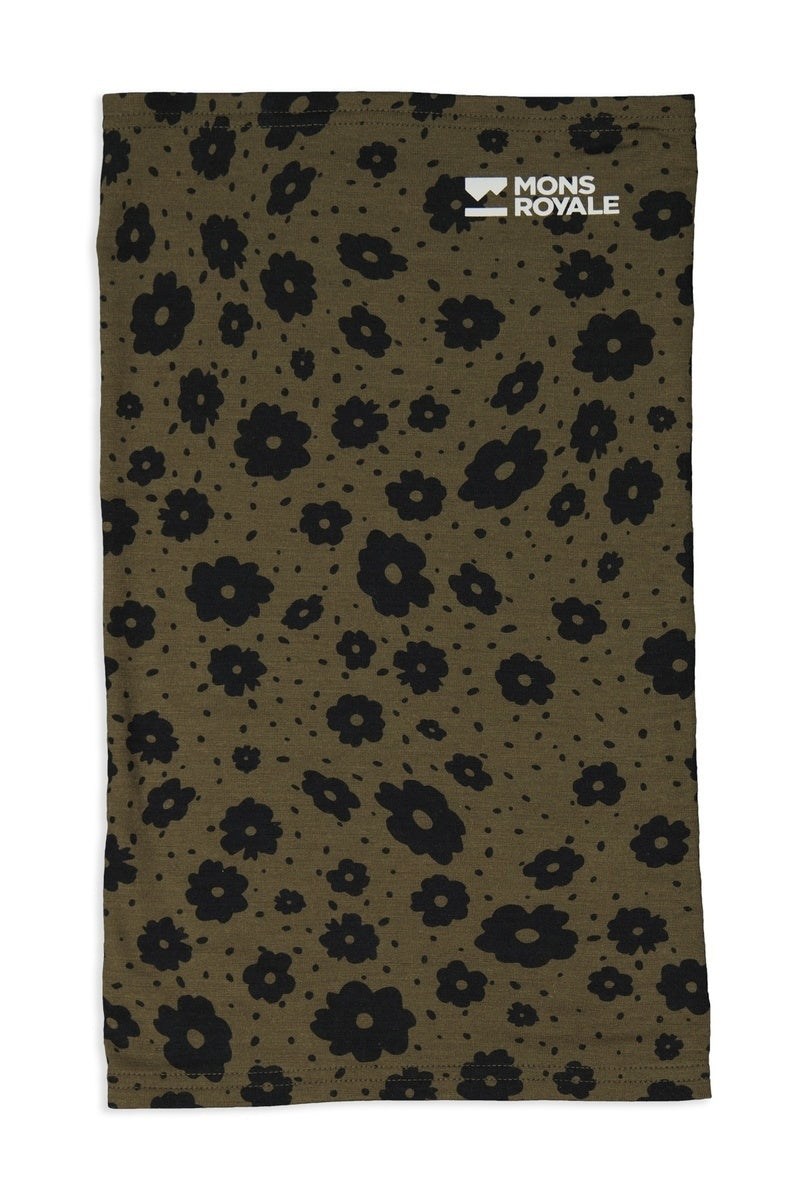 Mons Royale Daily Dose Merino Flex 200 Neckwarmer-Aoraki lily