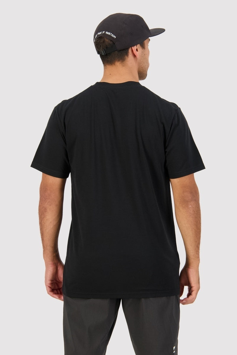 Mons Royale Icon T-Shirt-Brand Lock Up black