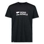 Mons Royale Icon T-Shirt-Brand Lock Up black