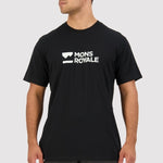 Mons Royale Icon T-Shirt-Brand Lock Up black