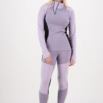 Mons Royale Olympus Half Zip wmn-thistle cloud