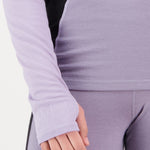 Mons Royale Olympus Half Zip wmn-thistle cloud