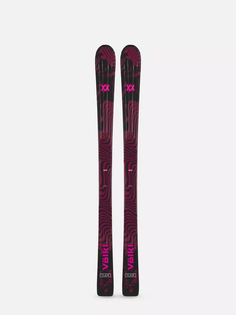 Völkl Flair Junior + 4,5 VMotion JR Lady black/pink