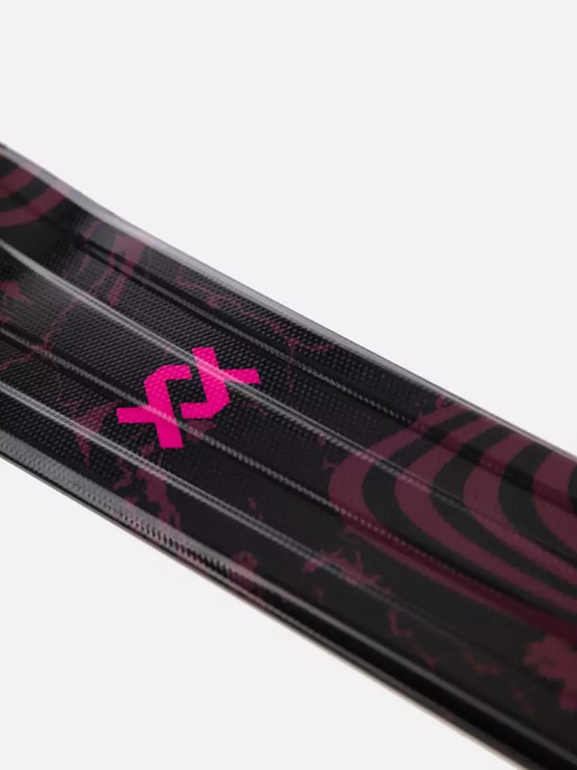 Völkl Flair Junior + 7.0 VMotion JR Lady black/pink-Copy